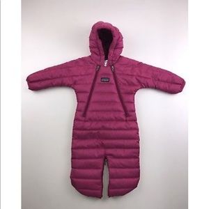 Baby Patagonia puff onesie 6 month